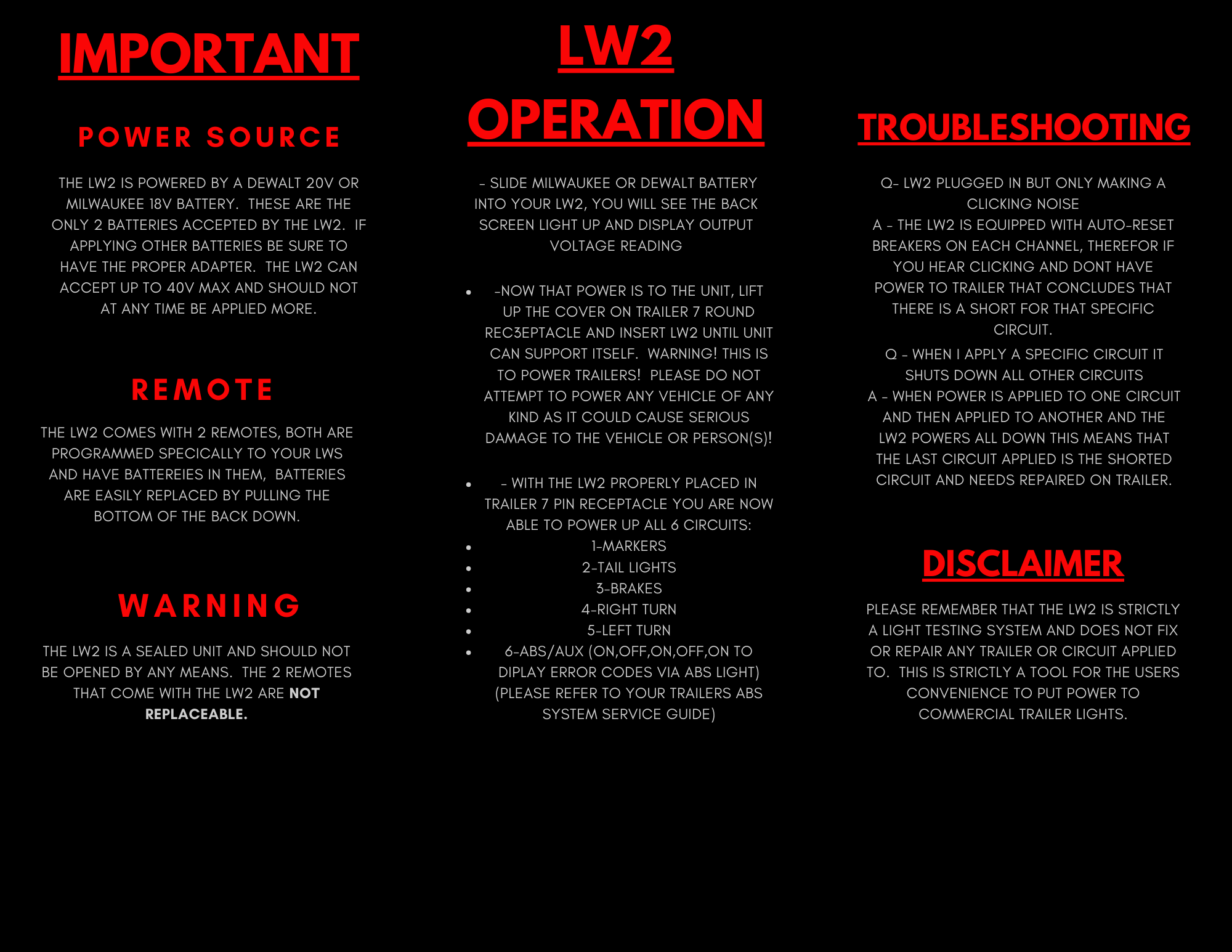 LOT WIZARD LW2