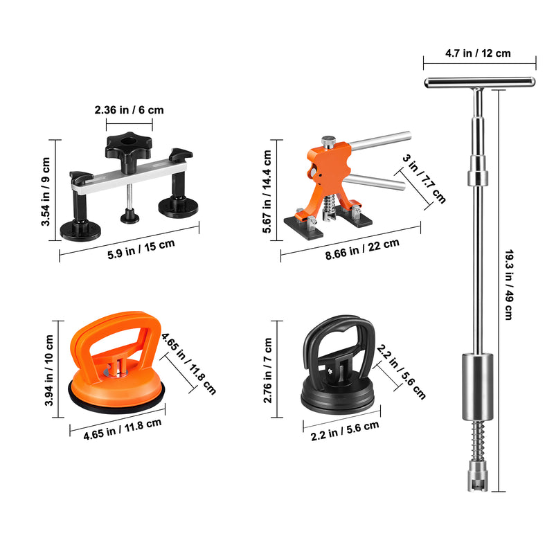 Paintless Dent Repair Puller Kit