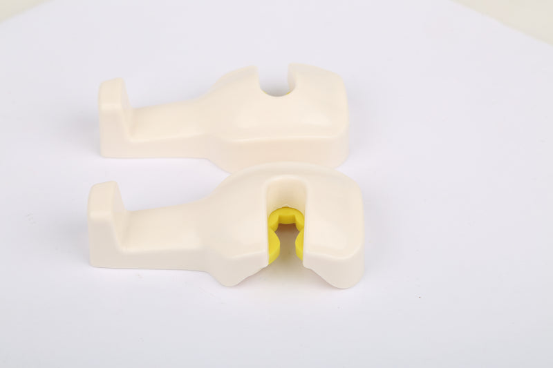 2-Pack Rotating Car Seat Headrest Hooks