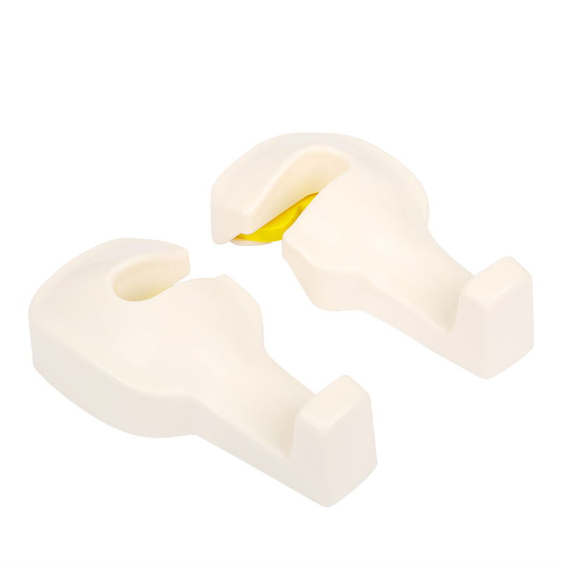 2-Pack Rotating Car Seat Headrest Hooks