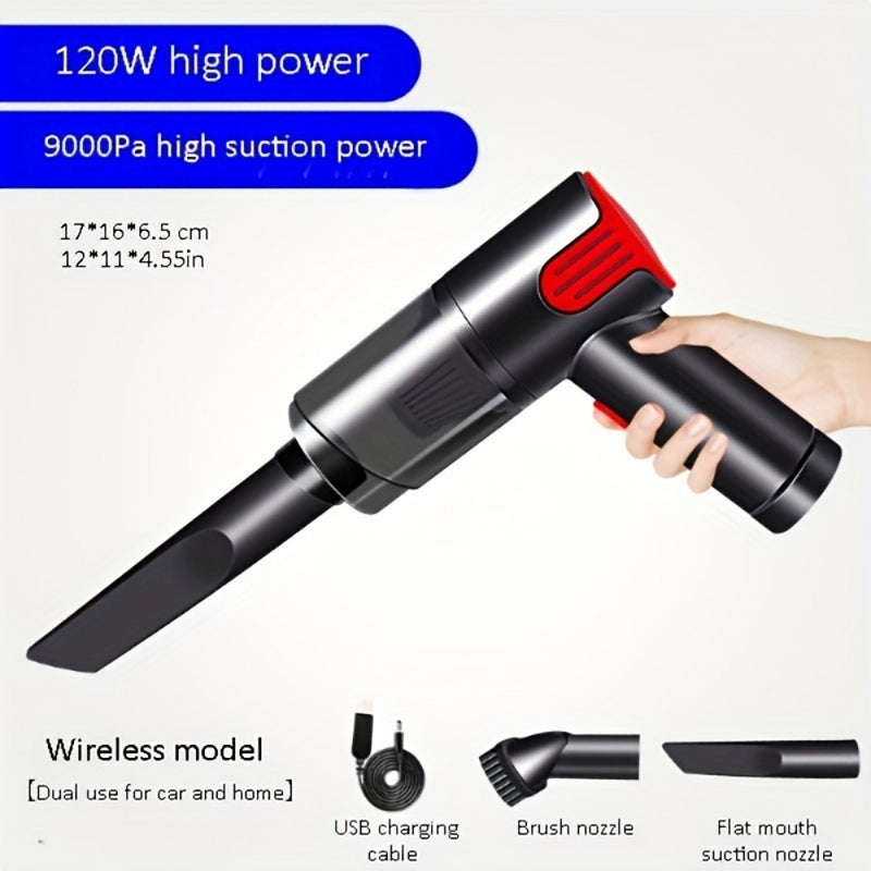Portable Wireless Car Vacuum Cleaner